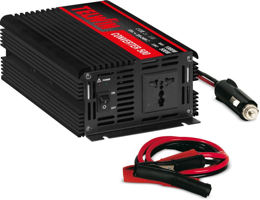 Автомобильный инвертор напряжения Telwin Converter 500