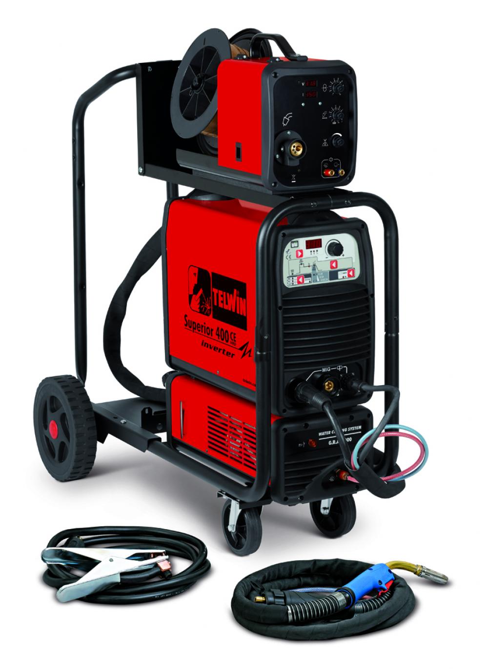 Telwin SUPERIOR 400CE VRD MIG PACK AQUA 230-400V